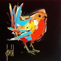Peinture Oiseau