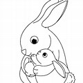 Print Out Bunny Coloring Pages