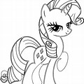 Rarity Coloring Pages