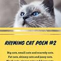 Short Happy Cat Poems
