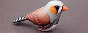 Resin Finch Bird Figurines