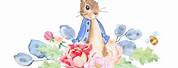 Watercolor Bunny in Clothes Clip Art