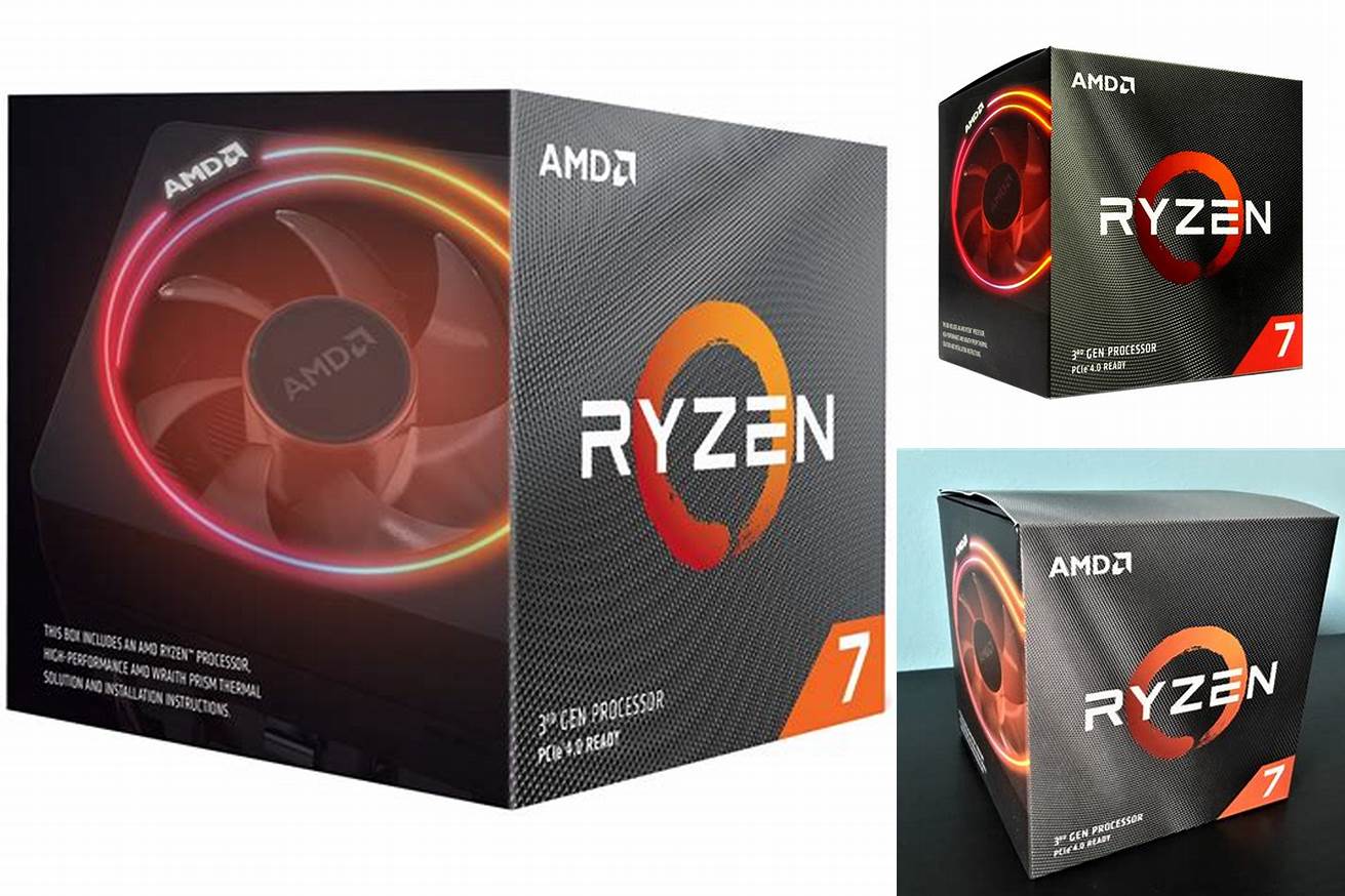 1. AMD Ryzen 7 3700X
