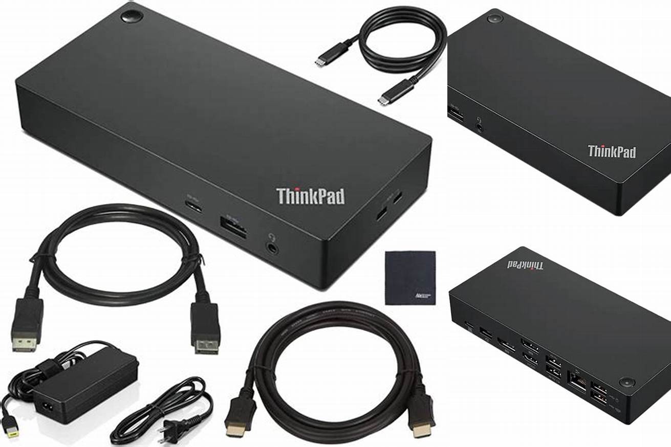 1. Lenovo ThinkPad USB-C Dock Gen 2