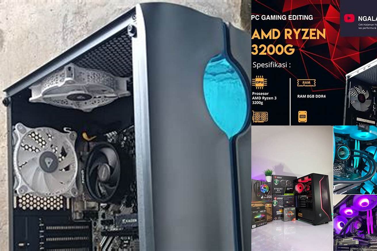 1. PC Rakitan 4 Jutaan - AMD Ryzen 3 3200G