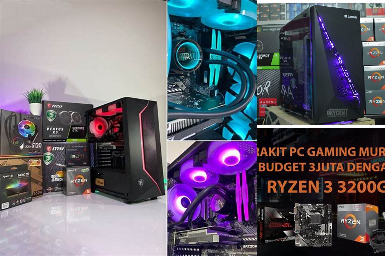 1. PC Rakitan Gaming 3 Jutaan - AMD Ryzen 3 2200G