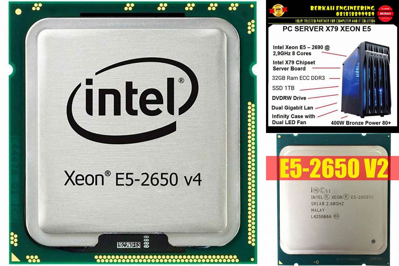 1. PC Server Rakitan Surabayat - Intel Xeon E5-2650