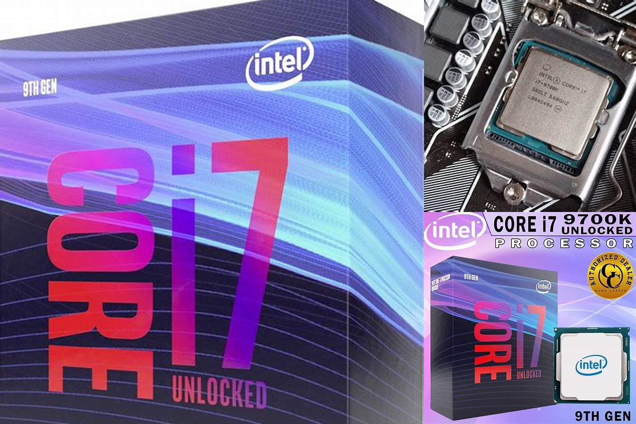 1. Processor: Intel Core i7-9700K