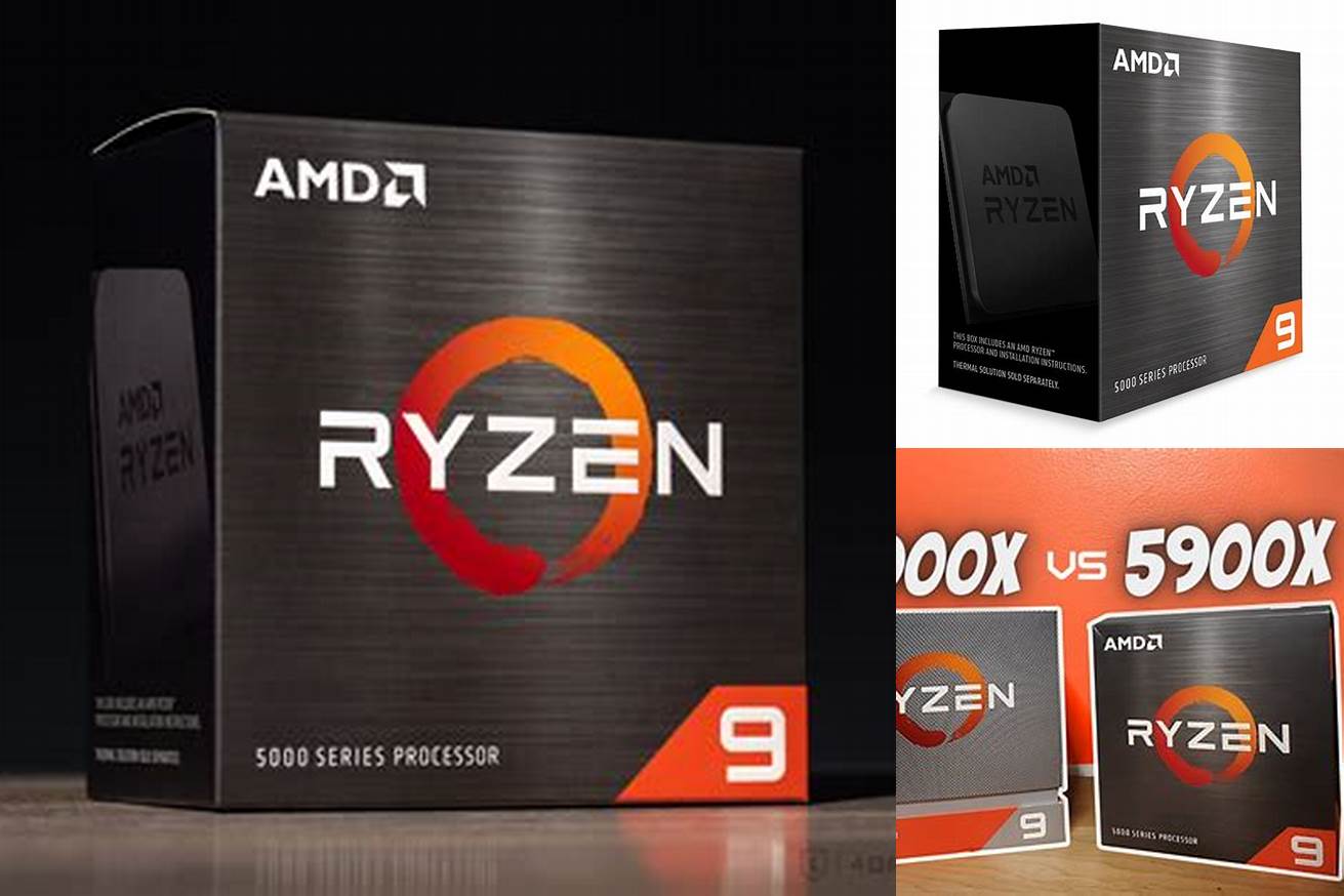 1. Processor AMD Ryzen 9 5900X