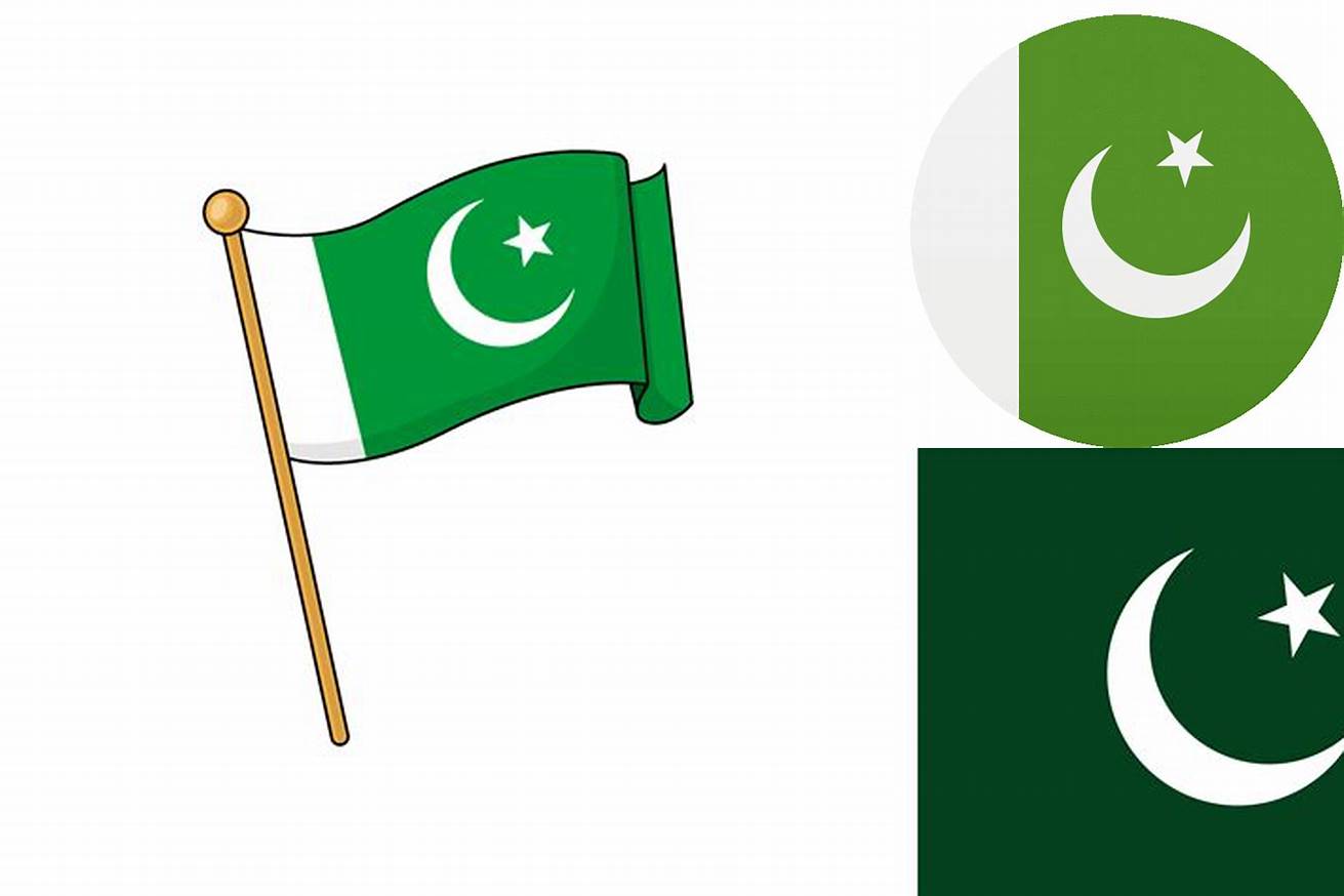 1. Sticker Laptop Pakistan Flag