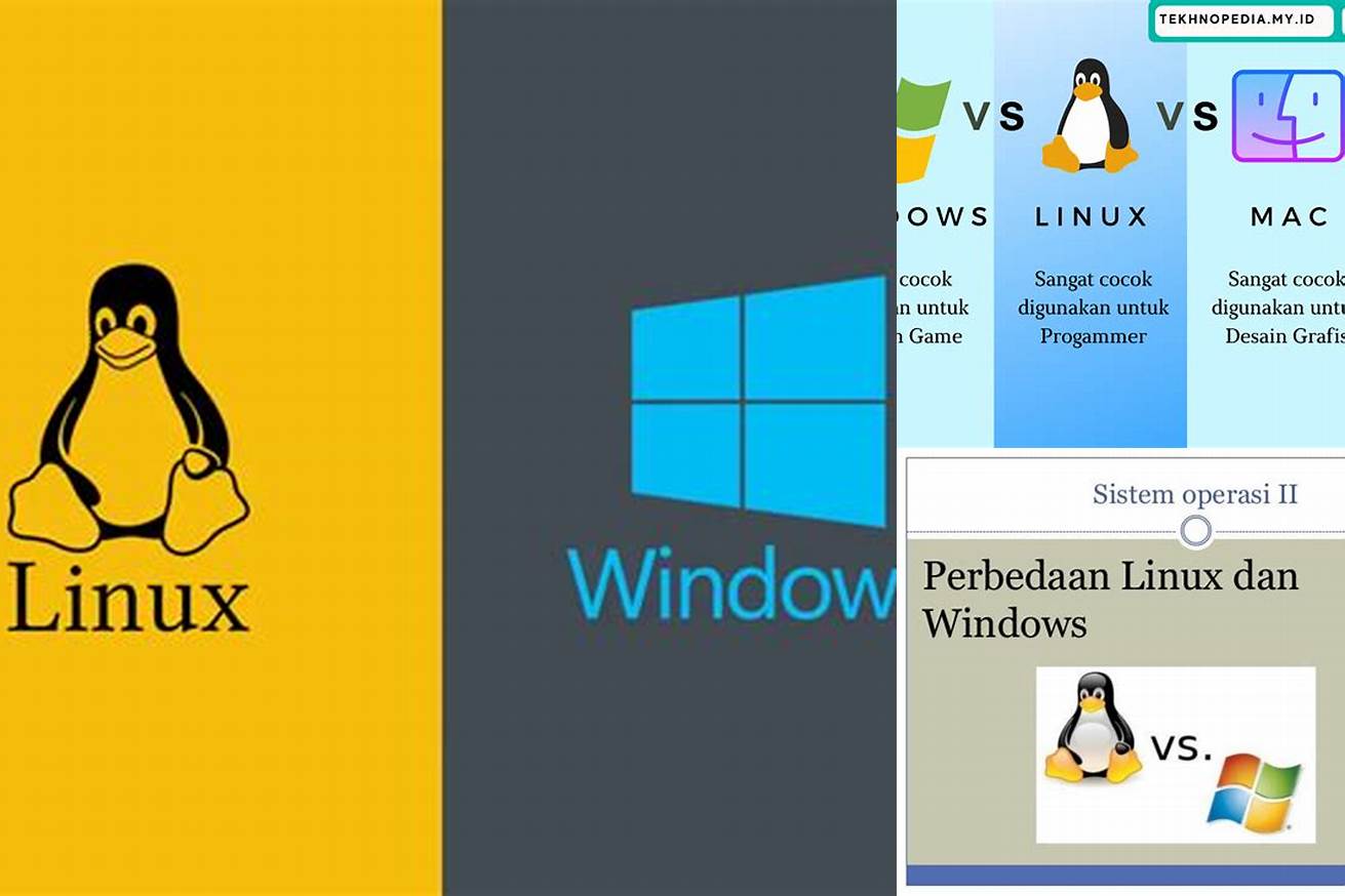 1. Windows dan Linux