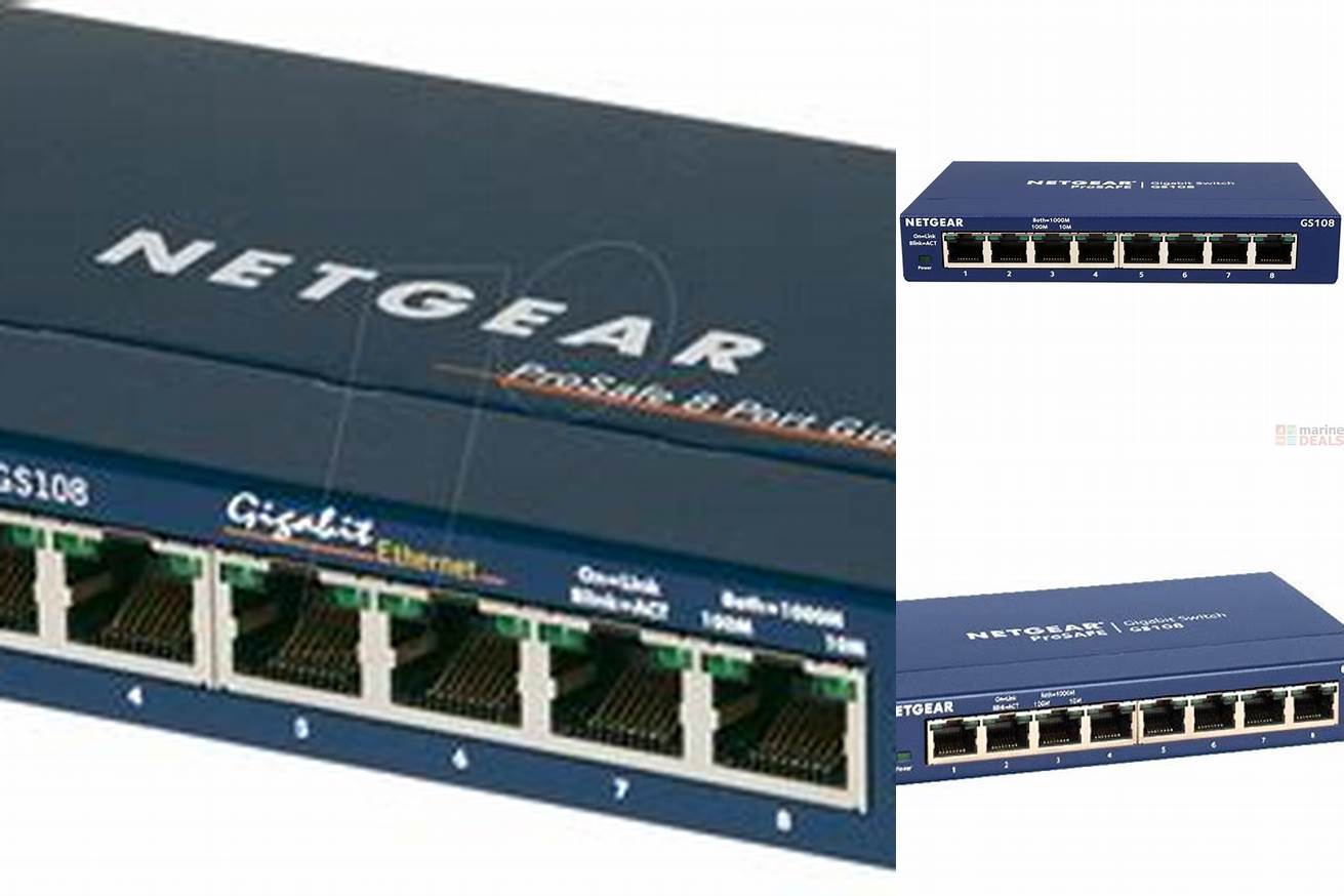 2. NETGEAR GS108 Gigabit Ethernet Switch
