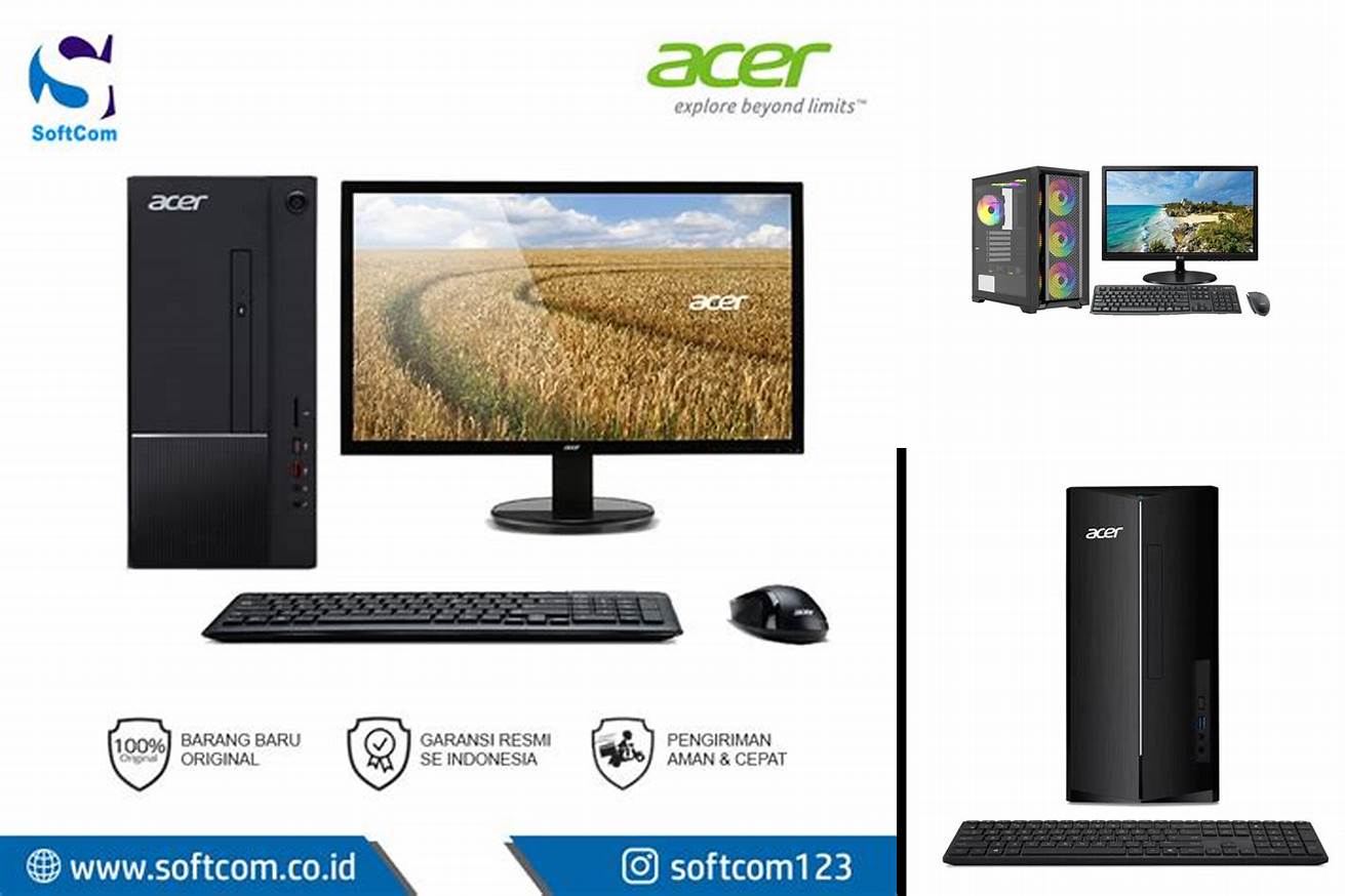 2. PC Rakitan Core i3 Gen 10 - Acer Aspire TC