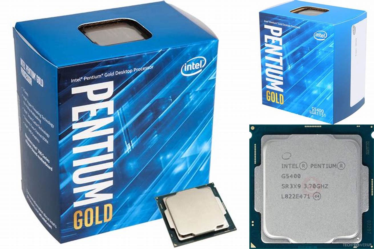 2. Pentium Gold G5400