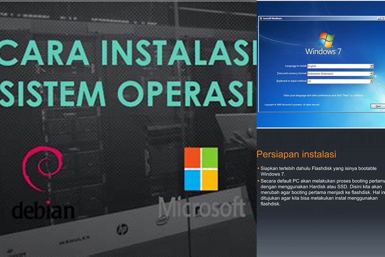 3. Instalasi Sistem Operasi