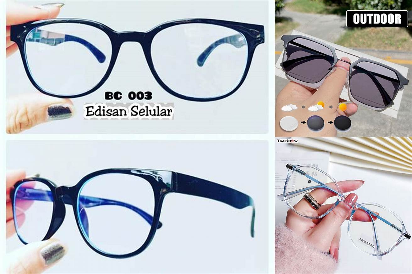 3. Kacamata Filter Cahaya Biru Brand C