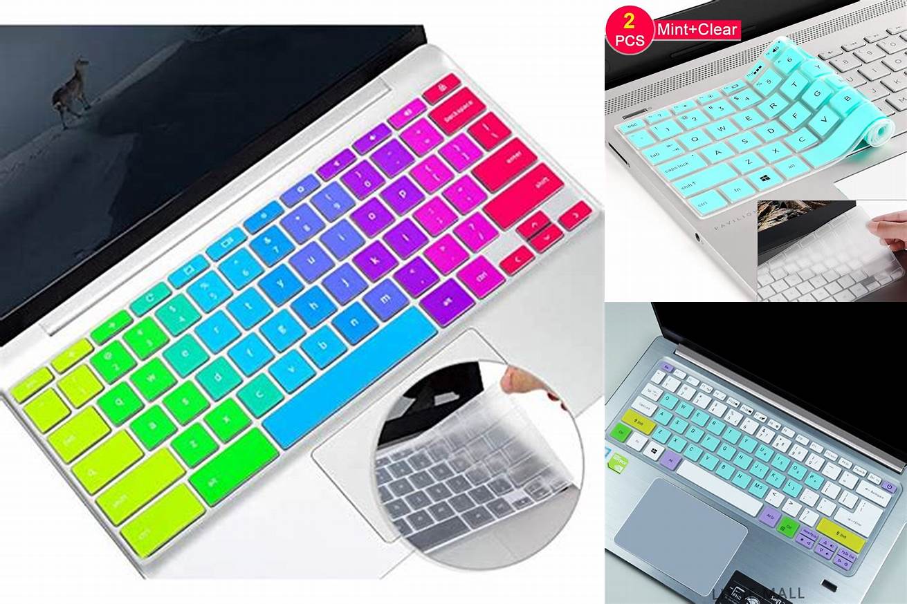 3. Keyboard Protector Soft Silicone 14 Inch