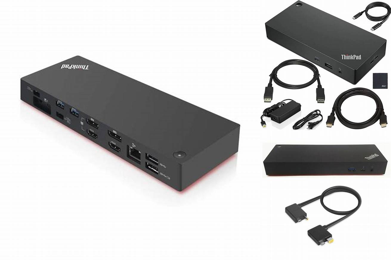 3. Lenovo ThinkPad USB-C Dock Gen 2