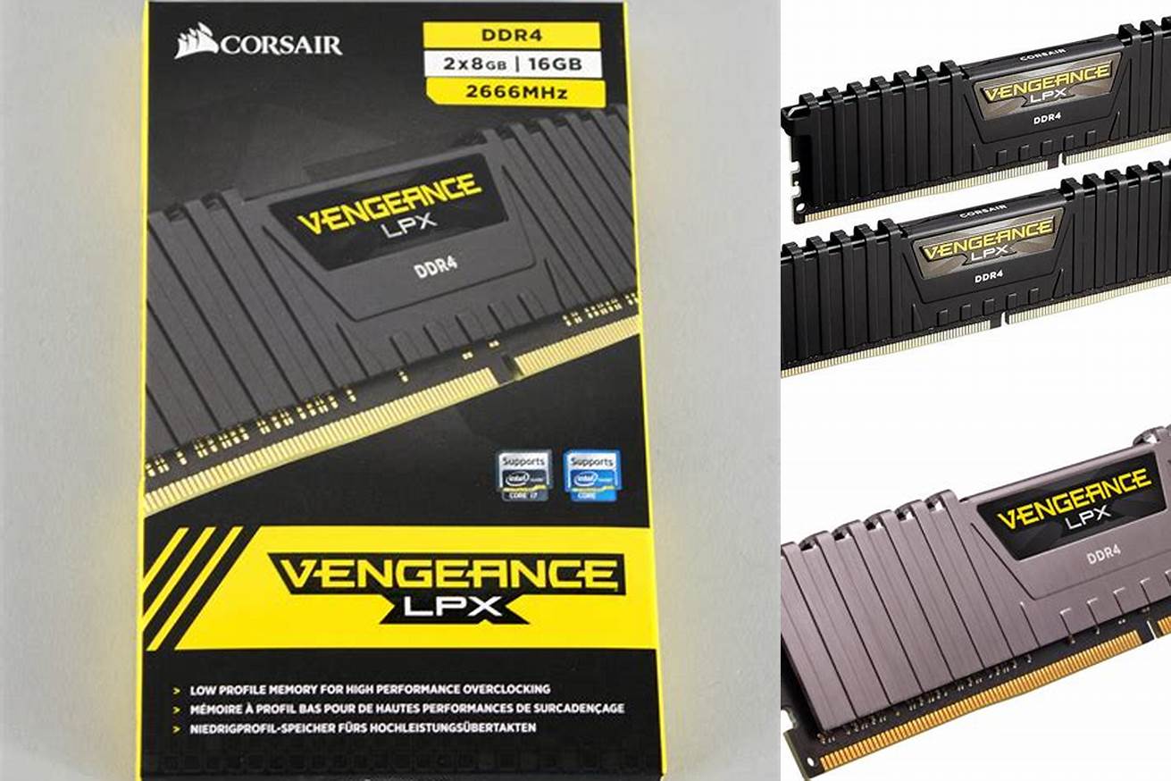 3. Memory Corsair Vengeance LPX DDR4 16GB