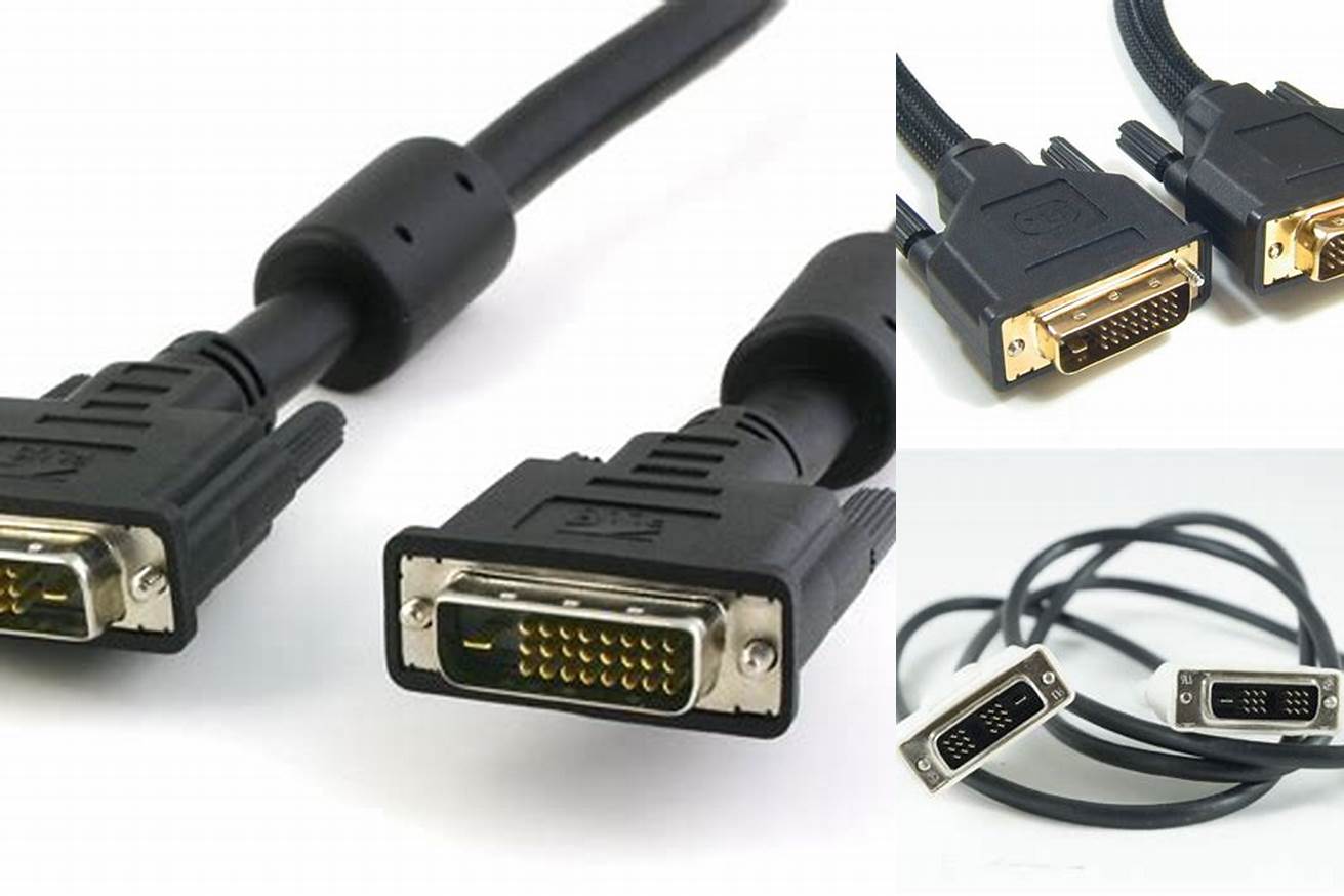 3. Menggunakan Kabel DVI