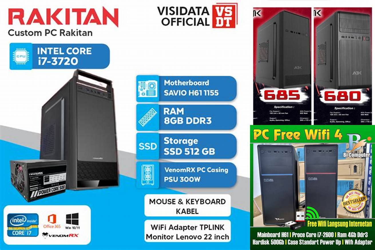 3. PC Multimedia Rakitan Intel Core i7