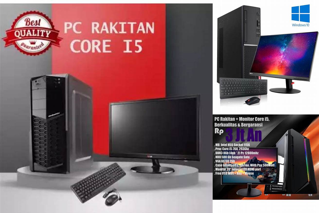 3. PC Rakitan Core i5 dari Lenovo