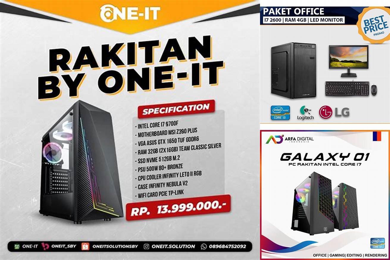 3. PC Rakitan Surabaya Intel Core i7