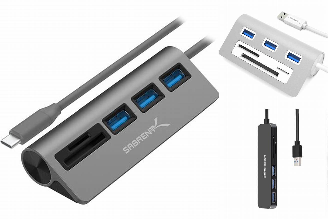 3. Port USB Eksternal 3-Port USB 2.0 + Card Reader