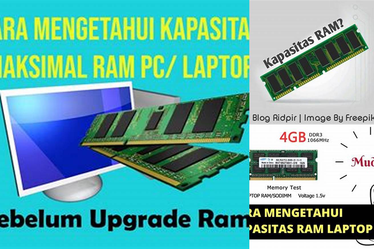 3. Tingkatkan Kapasitas RAM