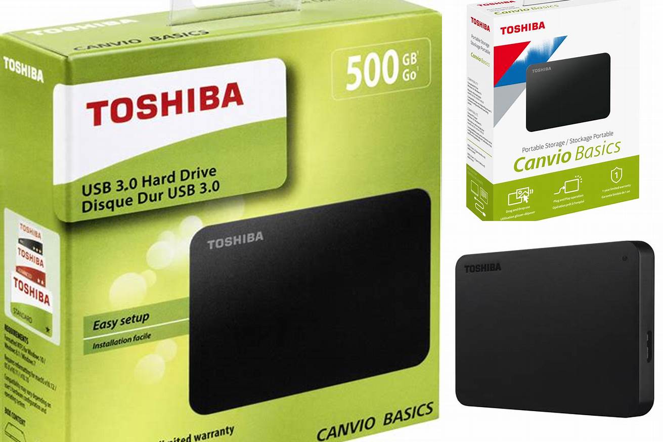 3. Toshiba Canvio Basics
