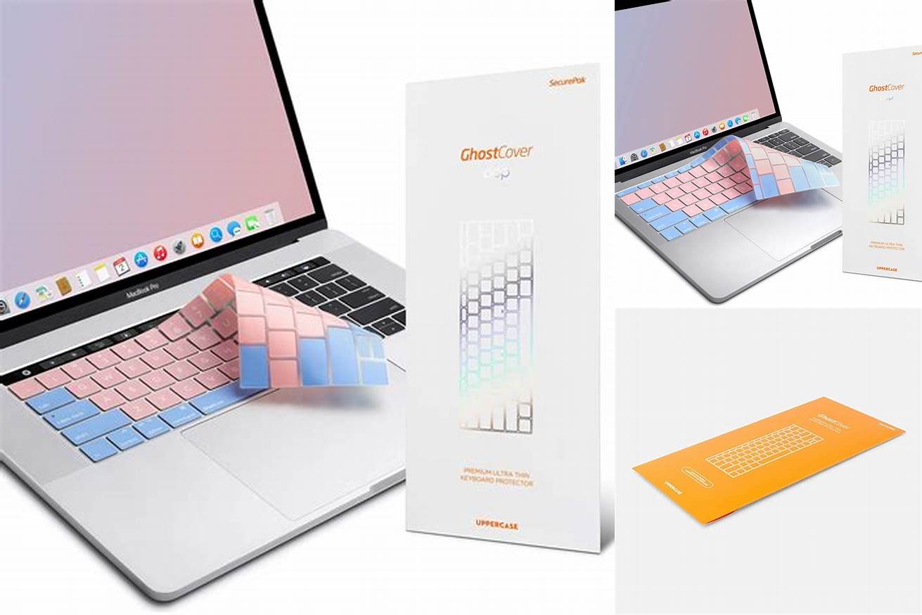 3. UPPERCASE GhostCover Premium Ultra Thin Keyboard Protector