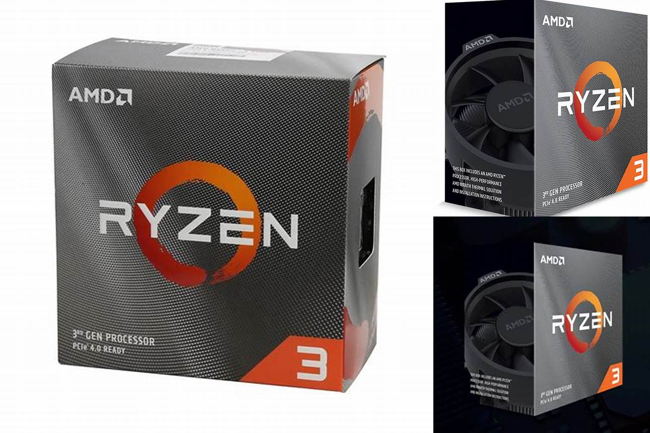 4. AMD Ryzen 3 3300X
