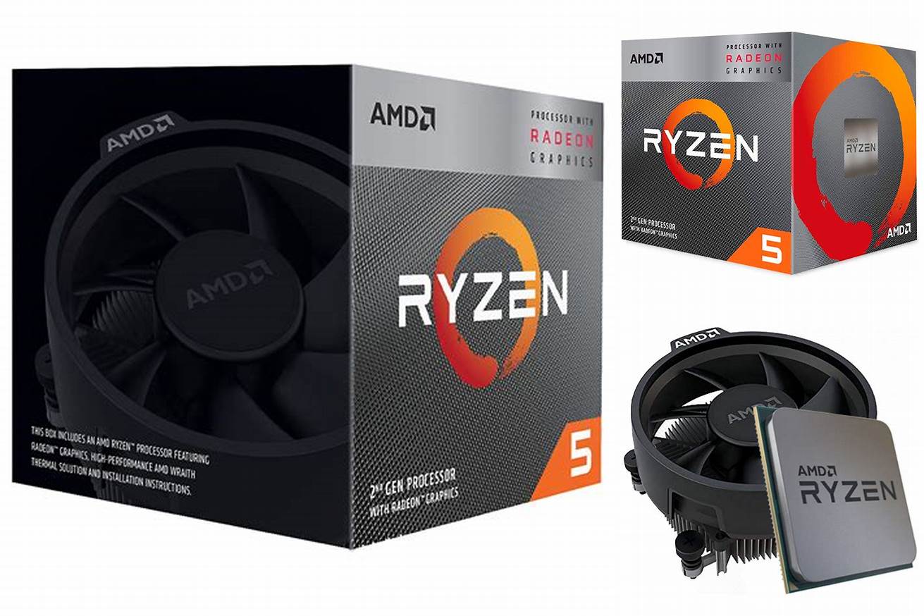 4. AMD Ryzen 5 3400G