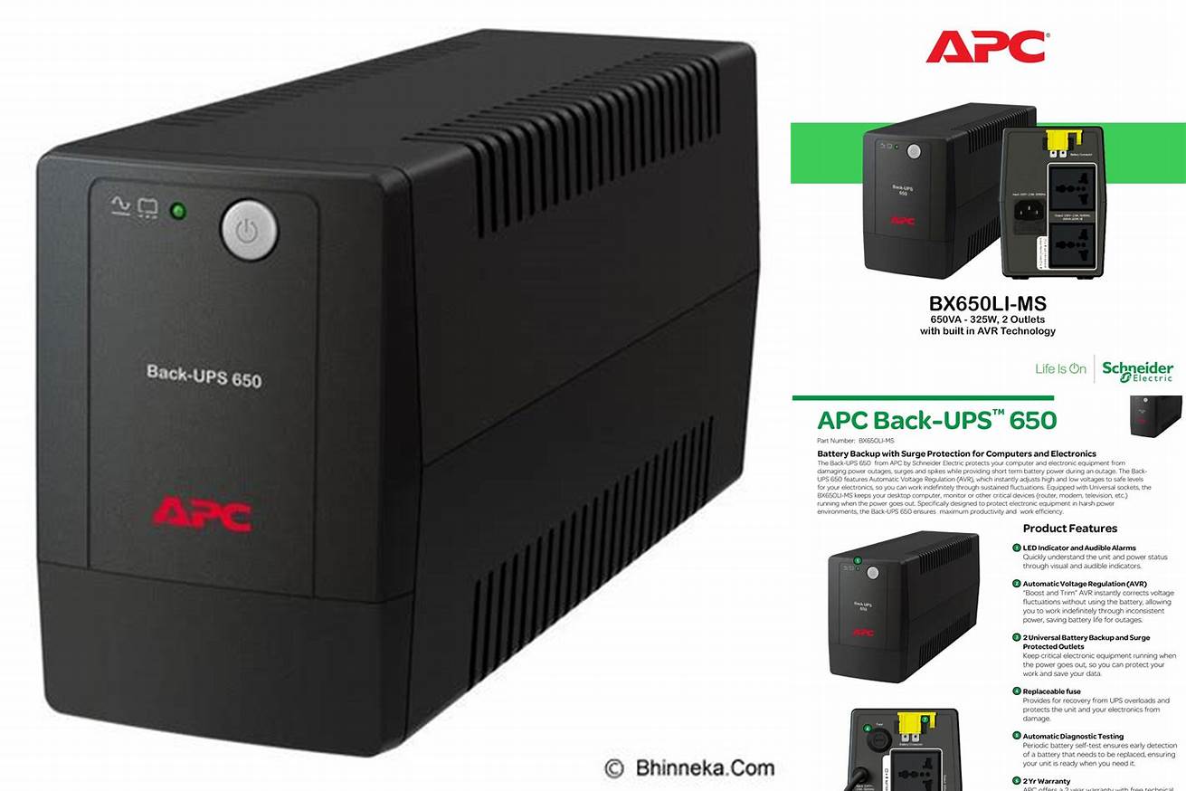 4. APC BX650LI-MS