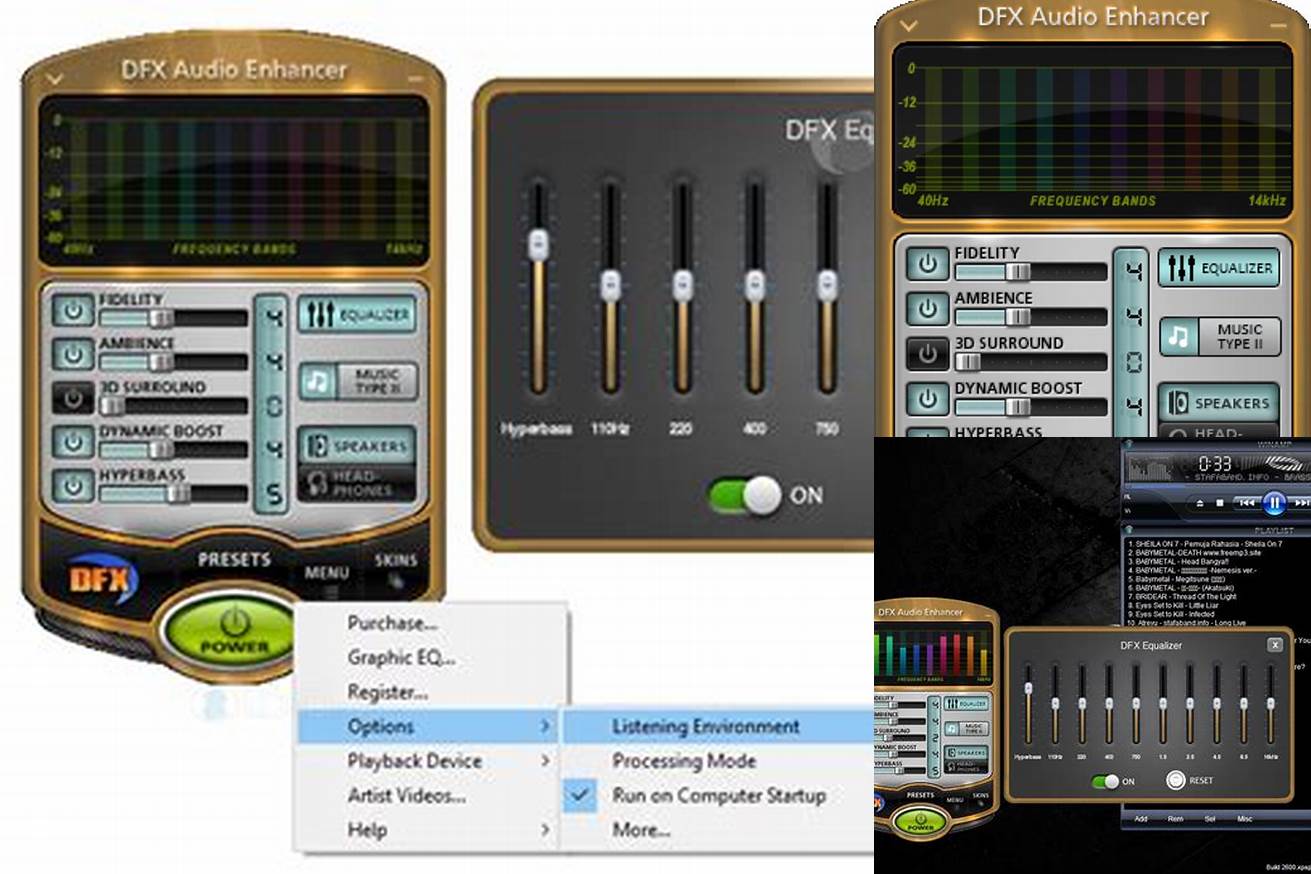 4. DFX Audio Enhancer
