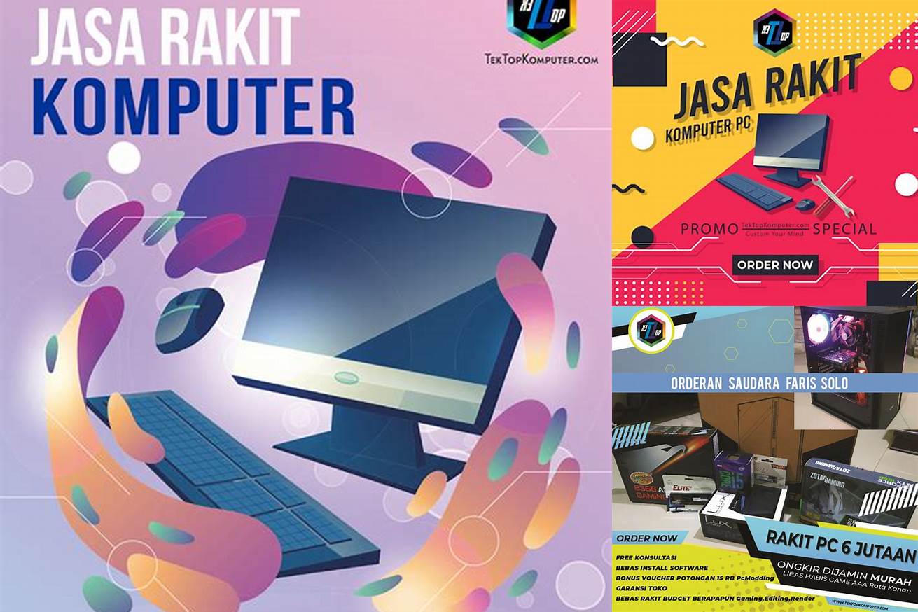 4. Jasa Rakit PC Editing Video