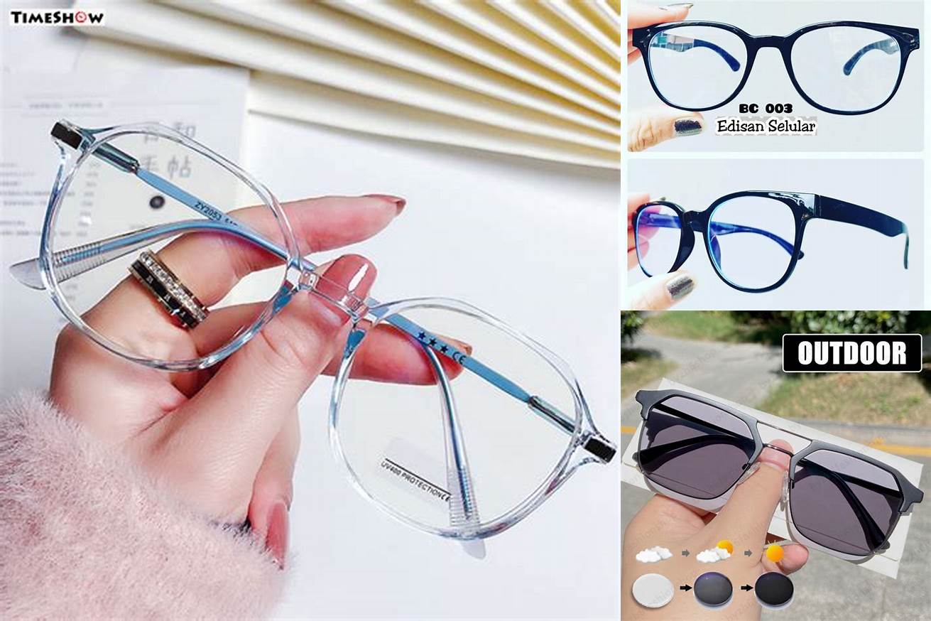 4. Kacamata Filter Cahaya Biru Brand D