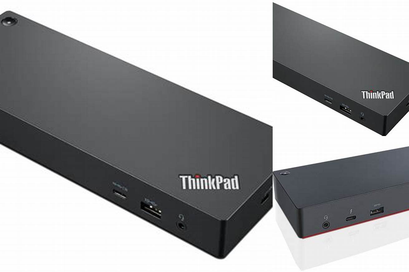 4. Lenovo ThinkPad Thunderbolt 3 Dock