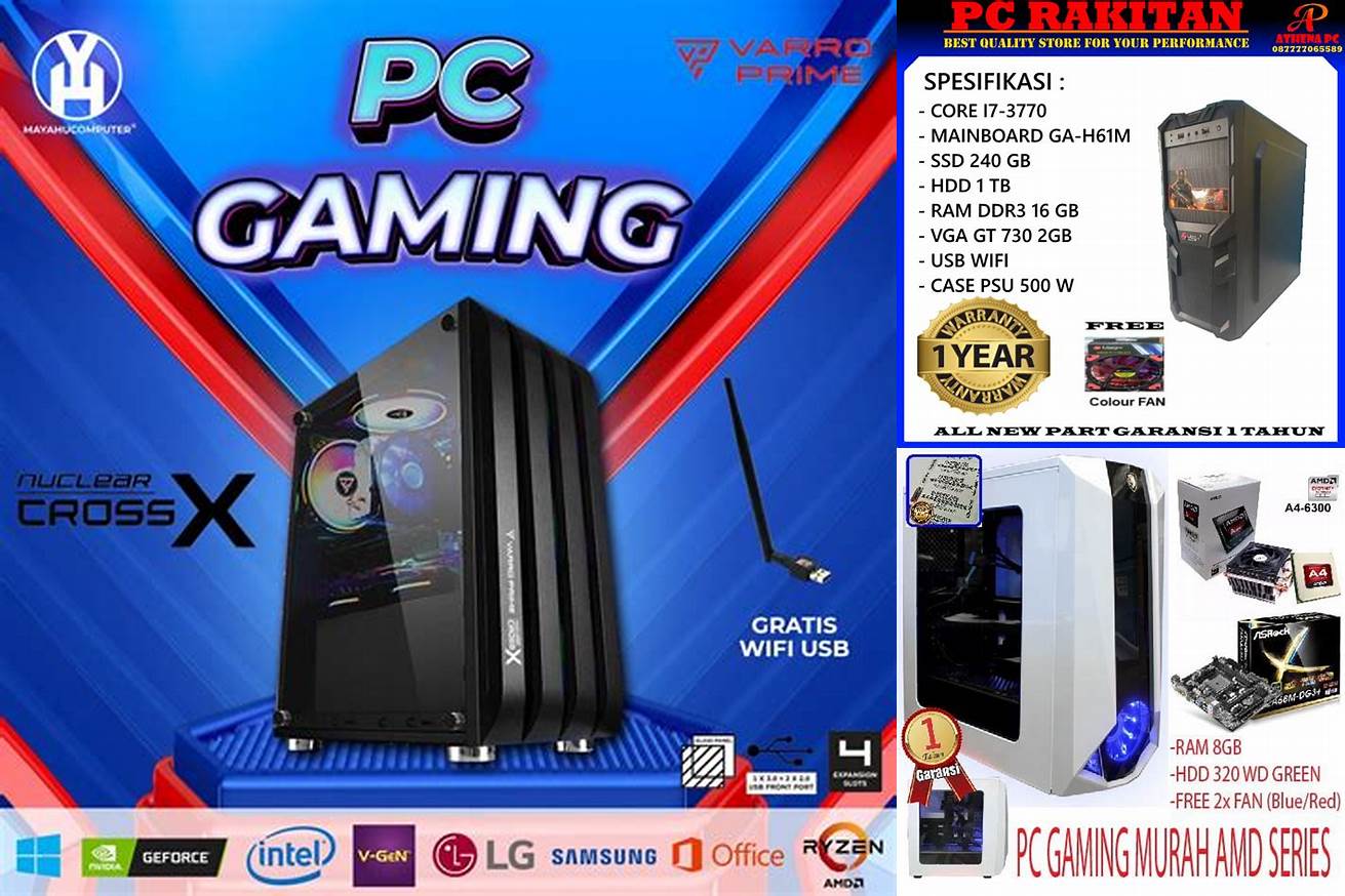 4. PC Gaming Rakitan Murah 4
