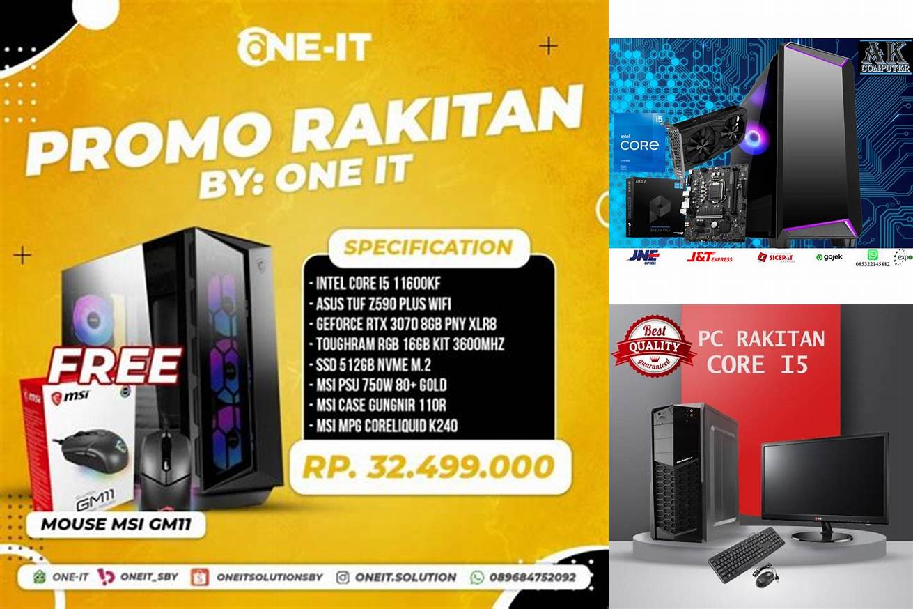 4. PC Rakitan Core i5-11600K