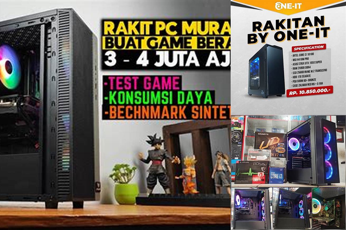 4. Rakit PC Gaming Murah - Intel Core i3-10100F
