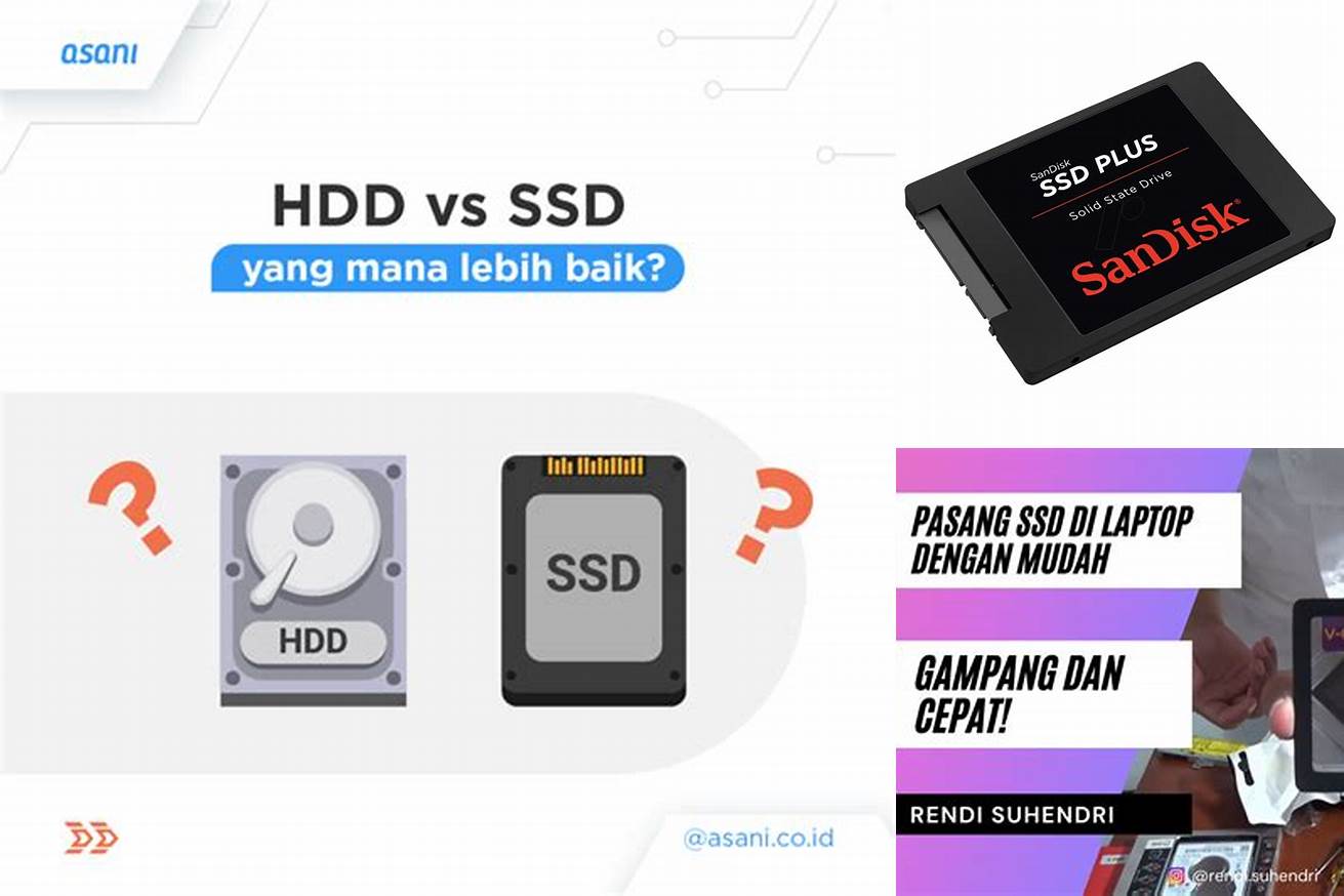 4. SSD sebagai Penyimpanan Utama