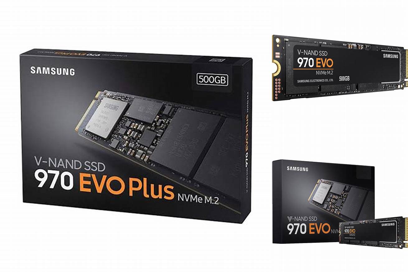 4. Samsung 970 EVO Plus 500GB NVMe M.2