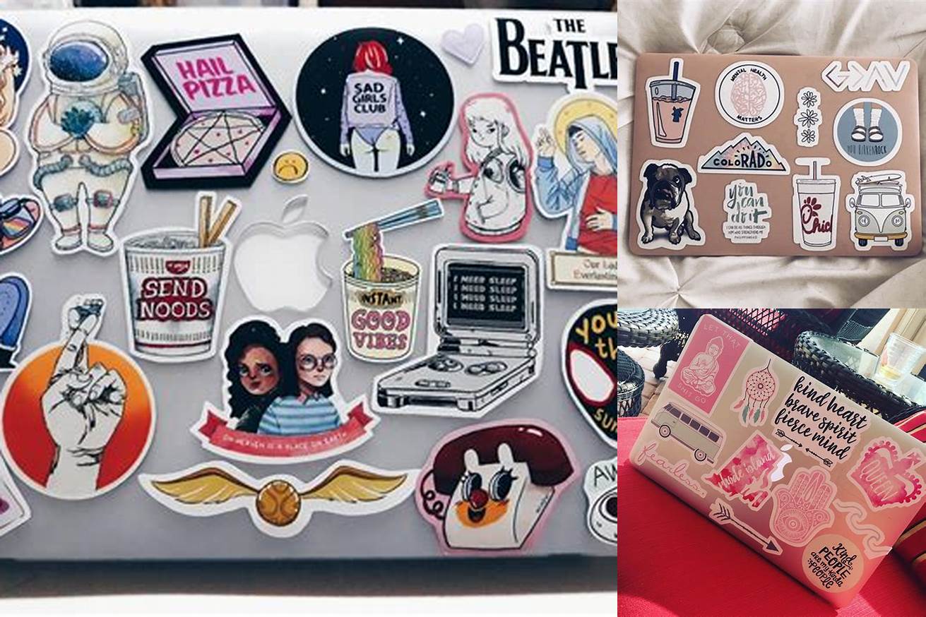 4. Sticker Laptop Vintage
