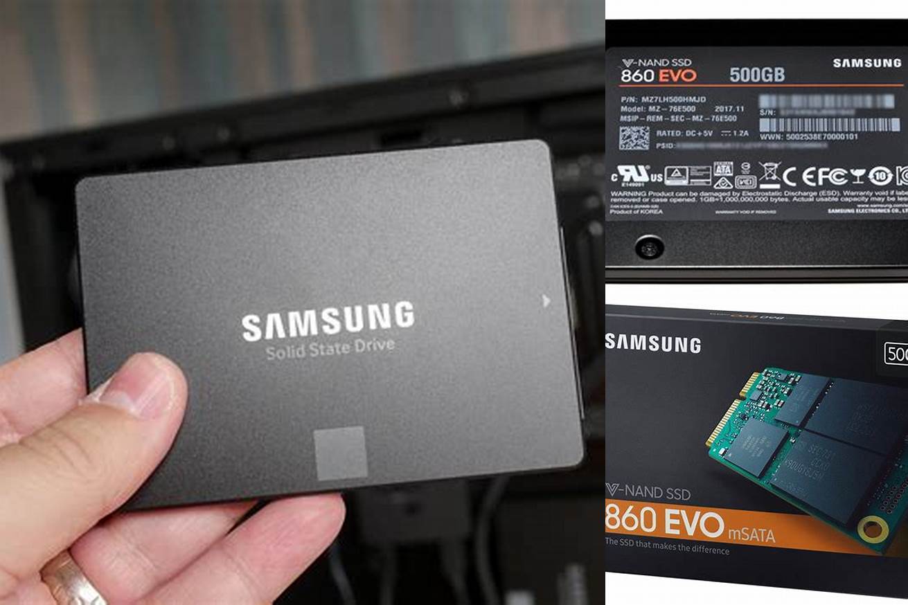4. Storage SSD Samsung 860 EVO 500GB