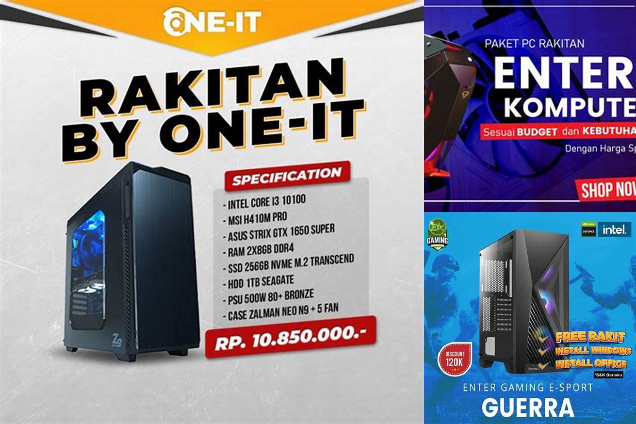 4. Toko Komputer Rakitan Gaming Jakarta Pusat