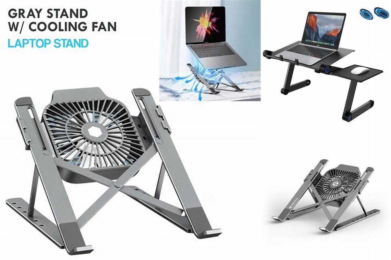 4. Tripod Stand Laptop with Cooling Fan