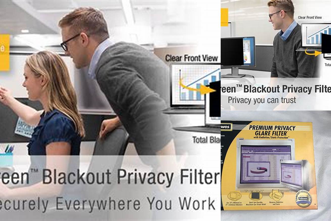 5. Fellowes Privacy Filter