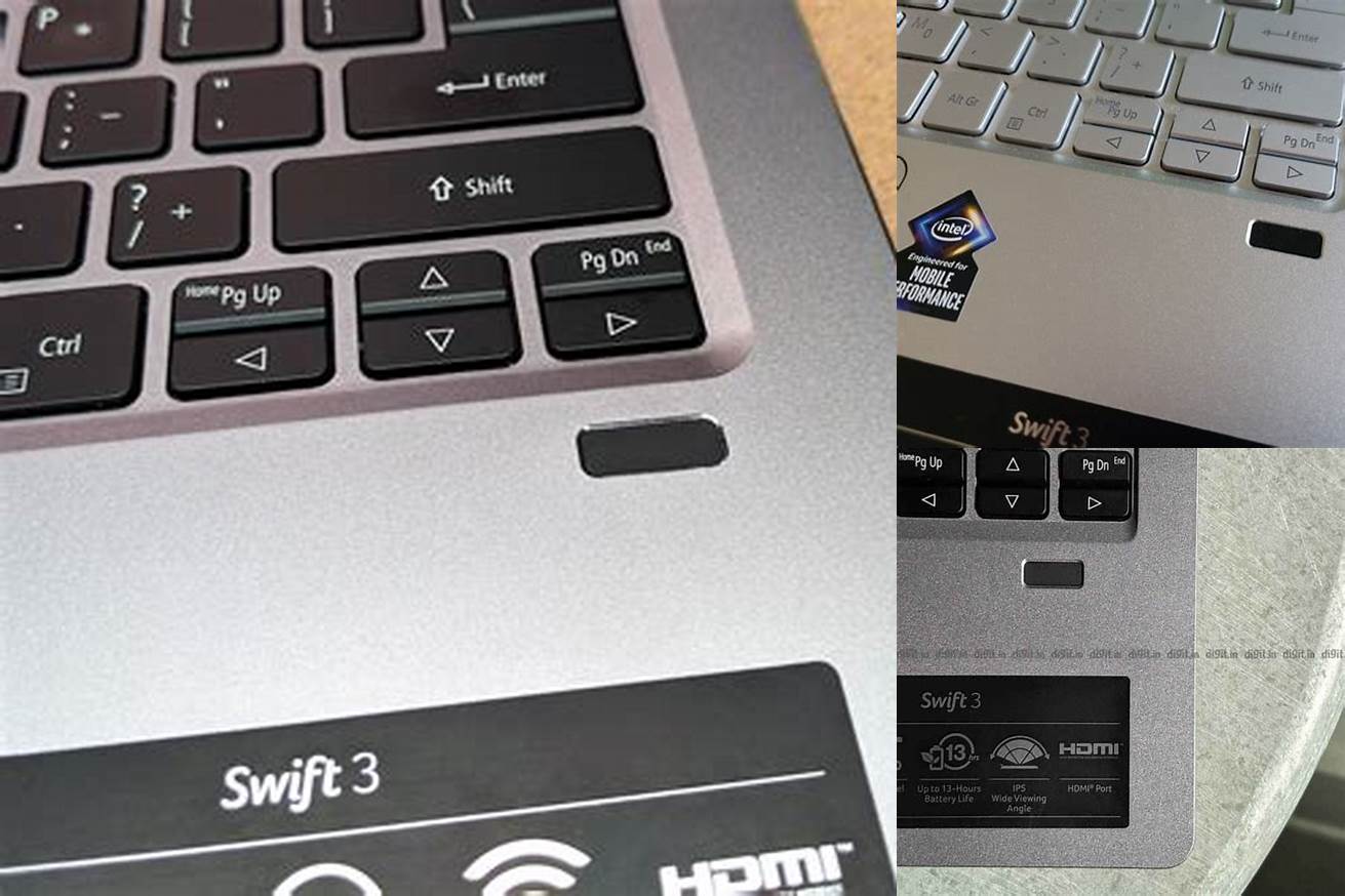 5. Fingerprint Reader Acer Swift 3