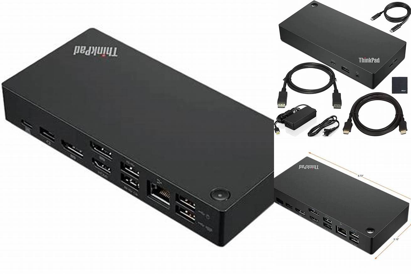 5. Lenovo ThinkPad USB-C Dock